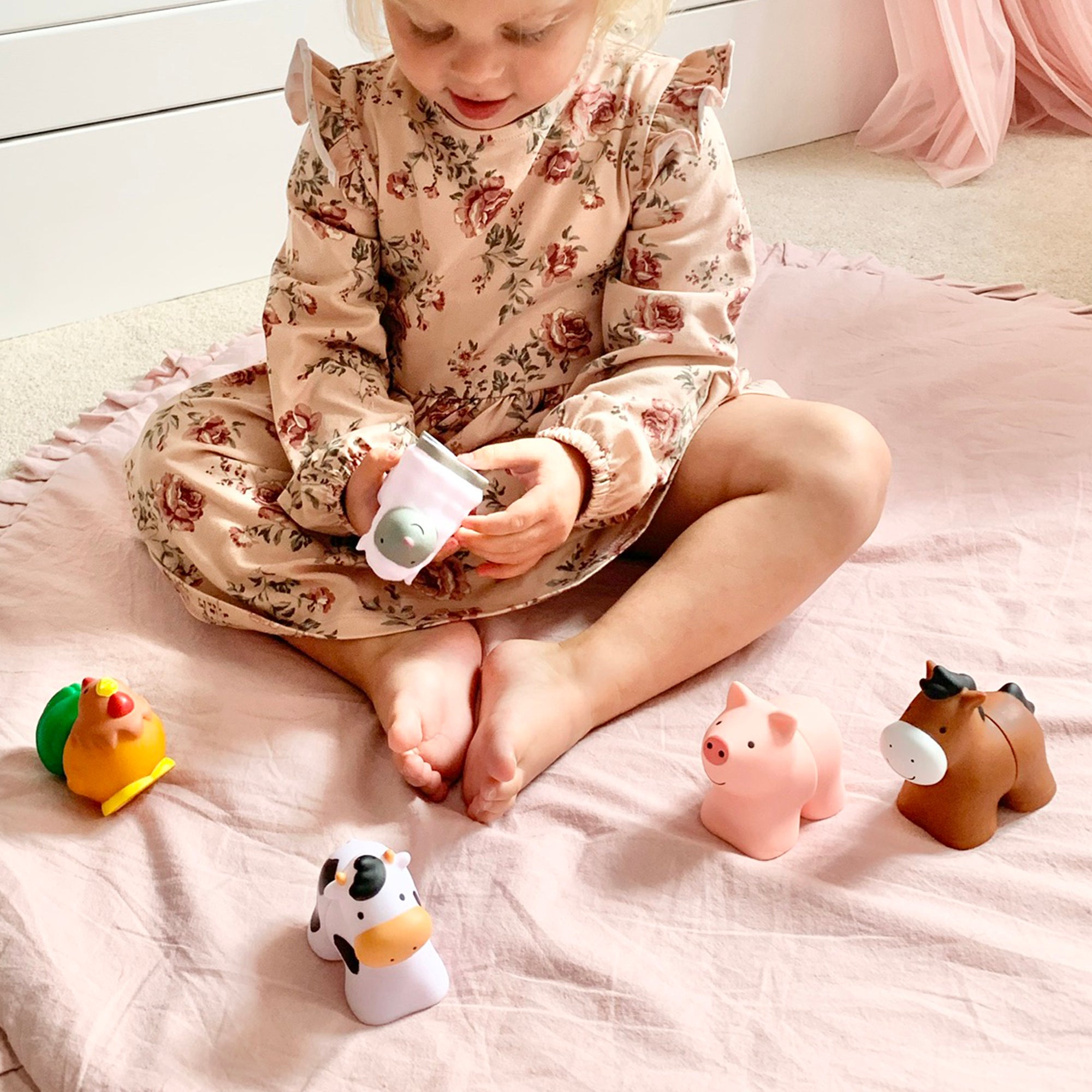Melissa & Doug Pop Blocks Farm Animals - Image 10
