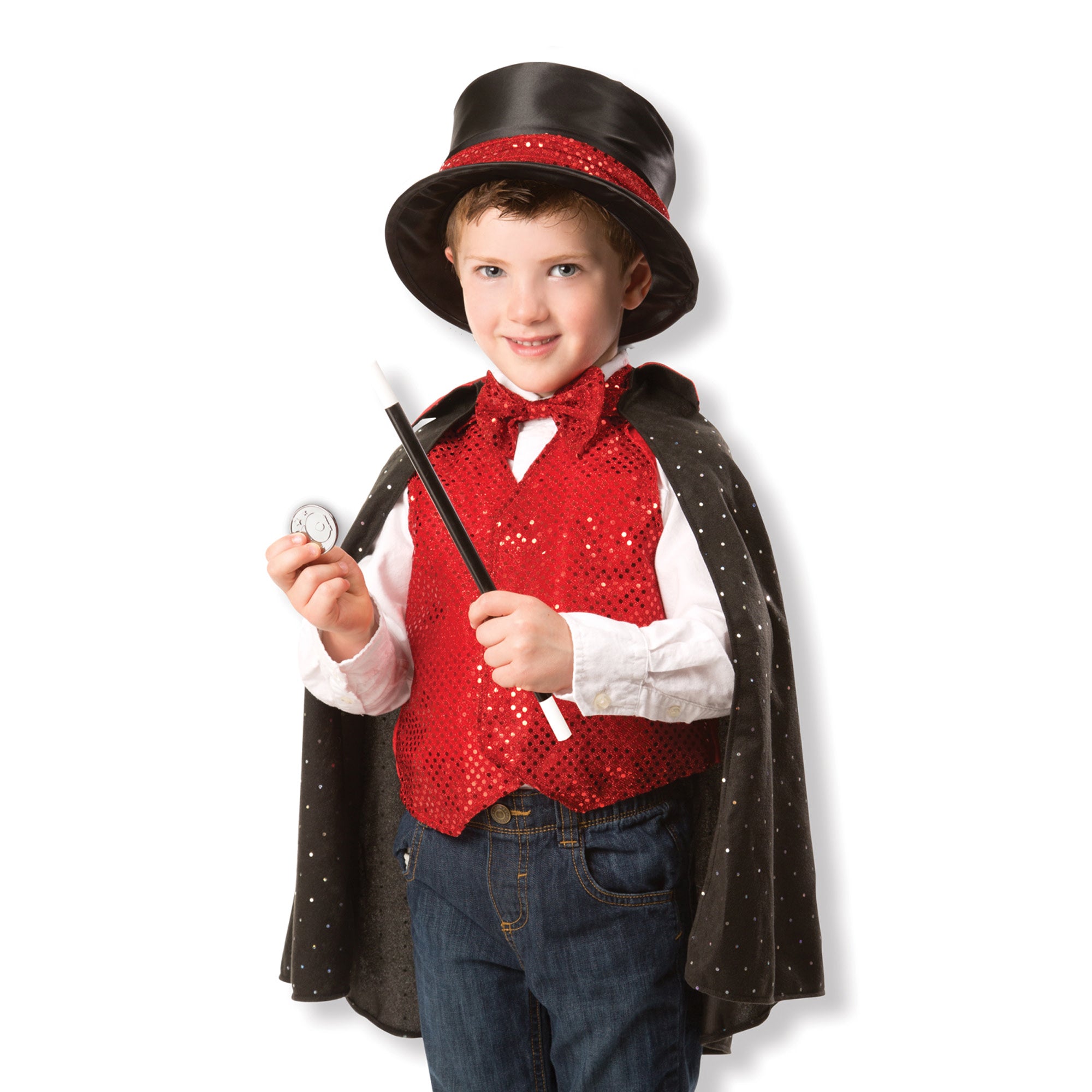 Melissa & Doug Magician Costume Role Play Set - Image 8