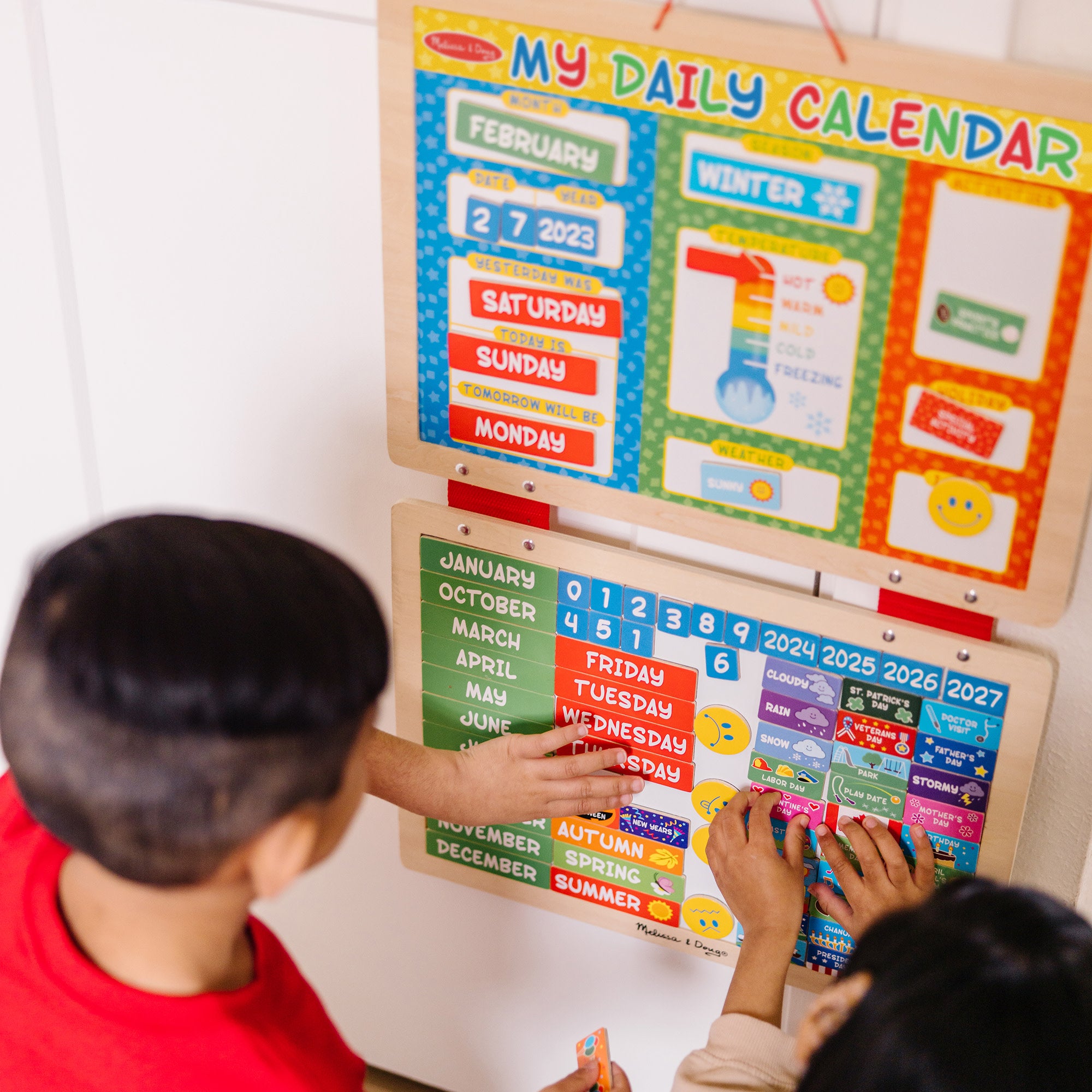 Melissa & Doug My Magnetic Daily Calendar - Image 7