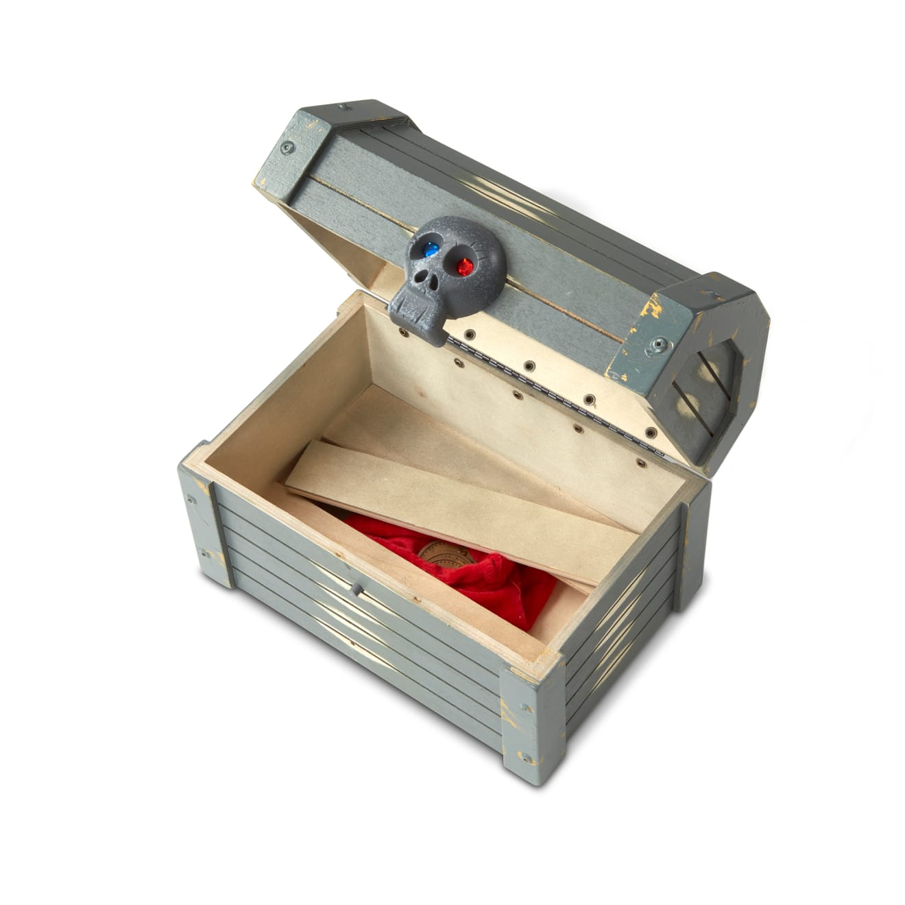 Melissa & Doug Wooden Pirate Chest - Image 9