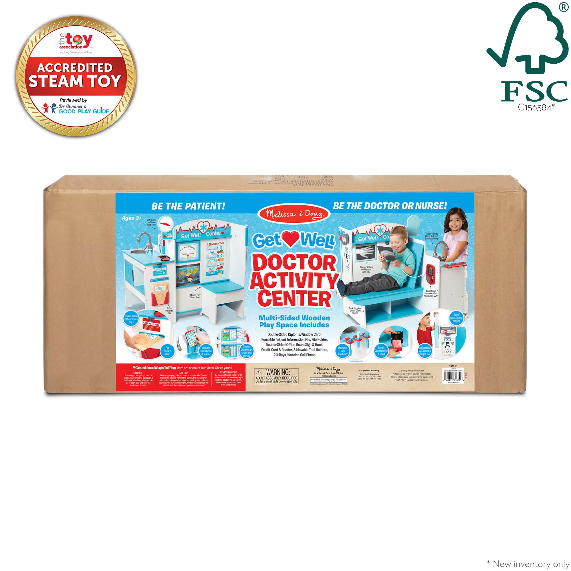 Melissa & Doug Get Well Doctor Activity Center - Image 3