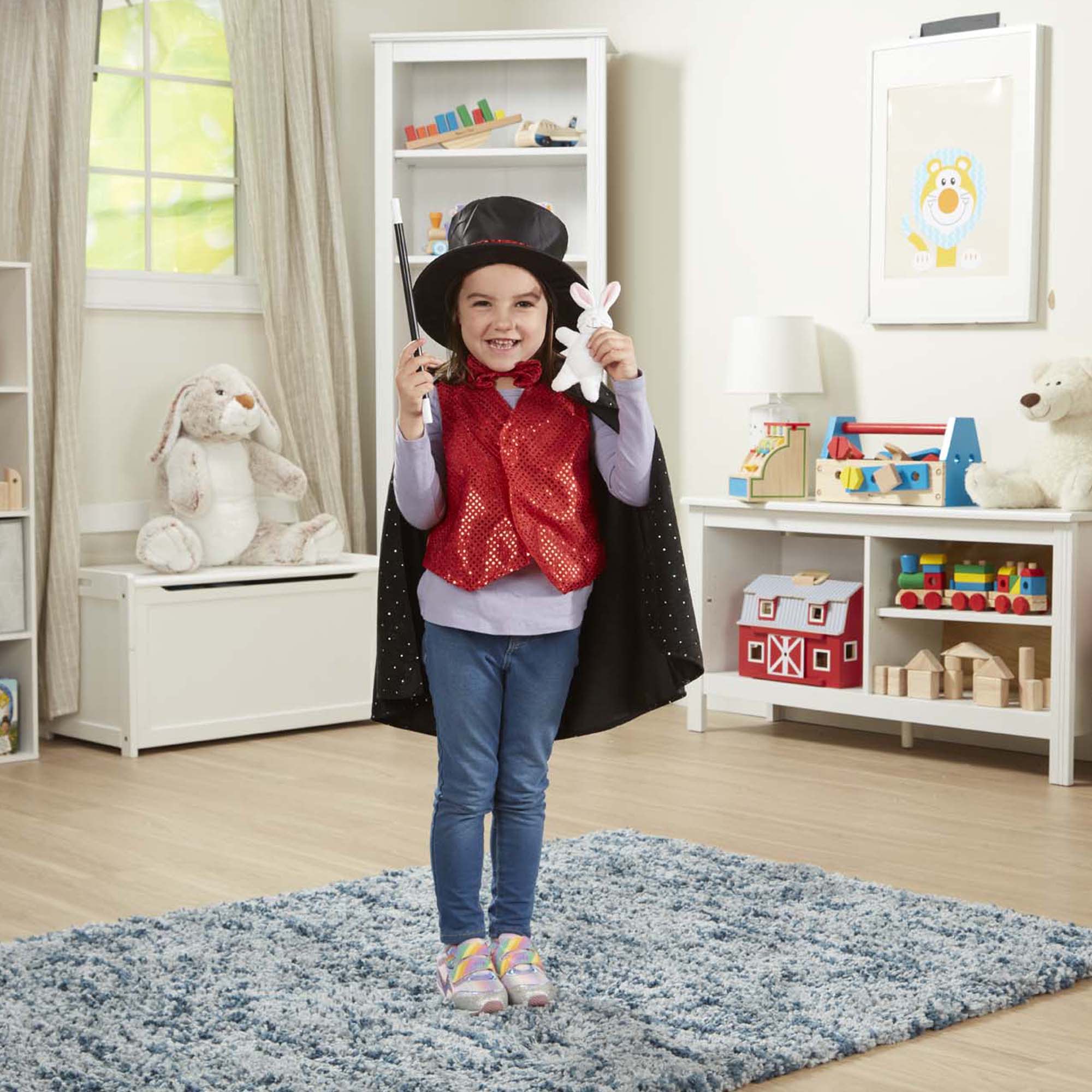 Melissa & Doug Magician Costume Role Play Set - Image 2