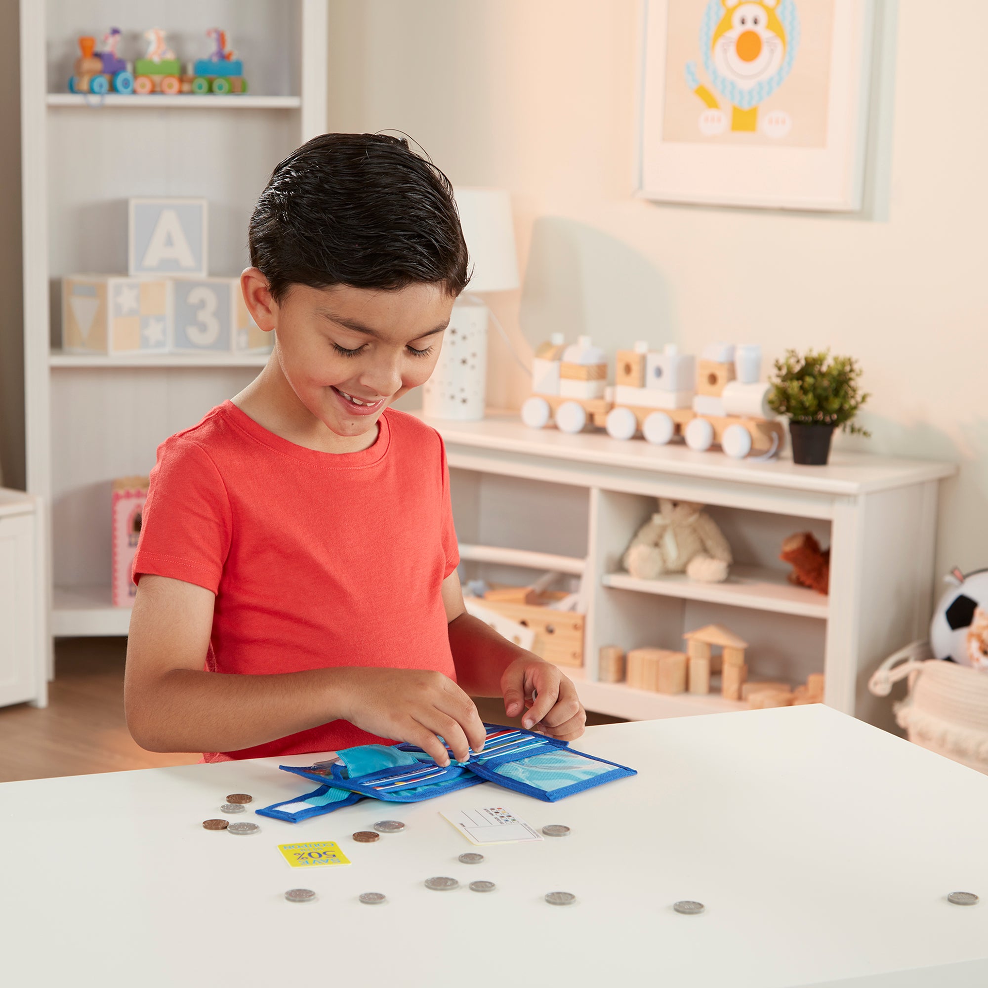 Melissa & Doug Pretend-to-Spend Wallet - Image 10